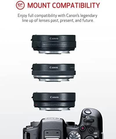 Canon EOS R10 + RF-S 18-45mm F4.5-6.3 IS STM (F/4.5-6.3 IS STM) + tvirtinimo adapteris EF-EOS R