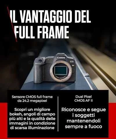 Canon EOS R8 Body (Juodas)