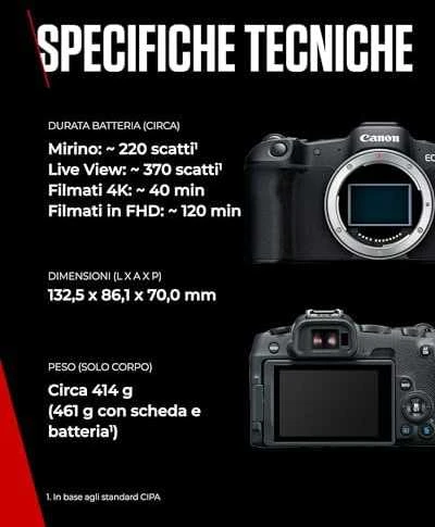 Canon EOS R8 Body (Juodas)