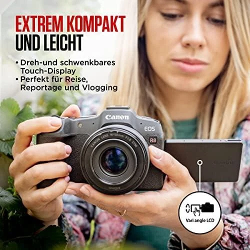 Canon EOS R8 + RF 24-50mm IS STM (Juodas)