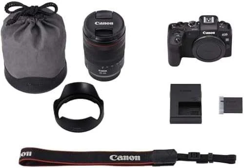 Objektyvas Canon EOS RP + RF 24-105mm F4-7.1 IS STM MILC 26,2 MP CMOS 6240 x 4160 pikseliai Juoda