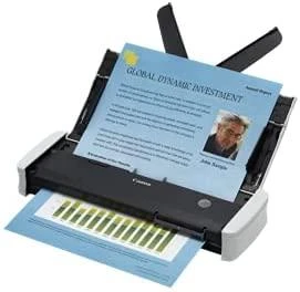 Skeneris „Canon imageFORMULA R10“ mobilusis dokumentų skaitytuvas, 12 psl./min., dvipusis, USB 2.0, automatinis dokumentų tiektuvas