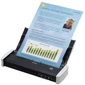 Skeneris „Canon imageFORMULA R10“ mobilusis dokumentų skaitytuvas, 12 psl./min., dvipusis, USB 2.0, automatinis dokumentų tiektuvas