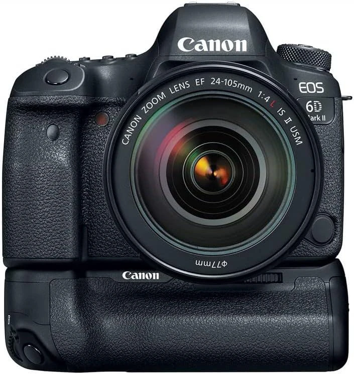 Canon BG-E21 skaitmeninio fotoaparato baterijų laikiklis Juoda
