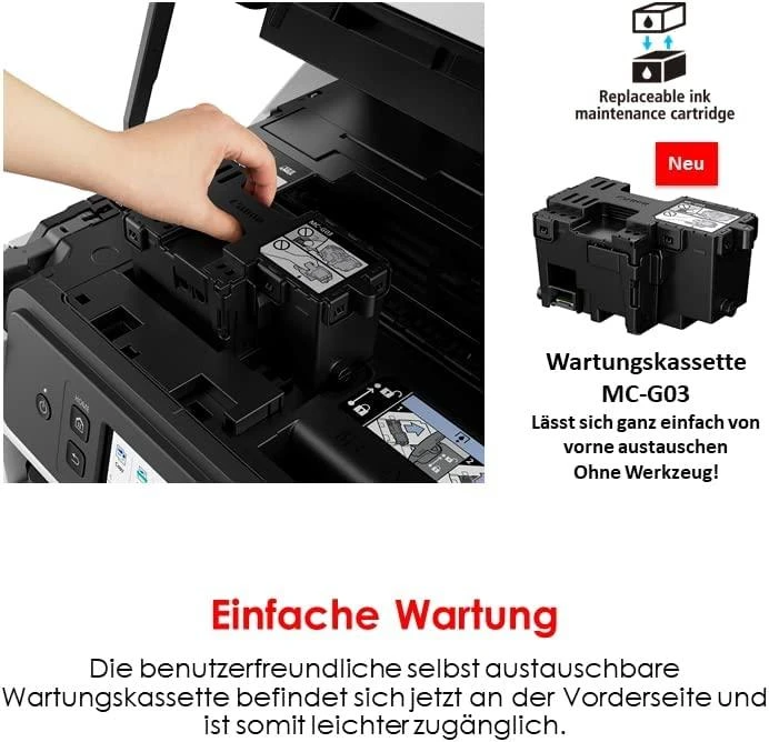 Spausdintuvas rašalinis Canon MAXIFY GX4050 MFP Spalv. refillable A4 350lap 33.6Kbps USB2.0 LAN WiFi