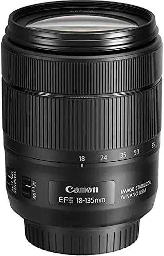 Objektyvas Canon EF-S18-135 IS USM Juoda