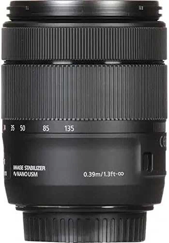 Objektyvas Canon EF-S18-135 IS USM Juoda
