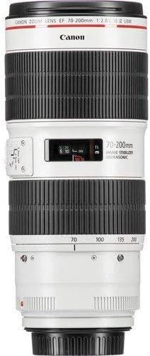 Canon EF 70-200 mm F 2.8 L IS III USM MILC/SLR Teleobjektyvas Juoda, Balta
