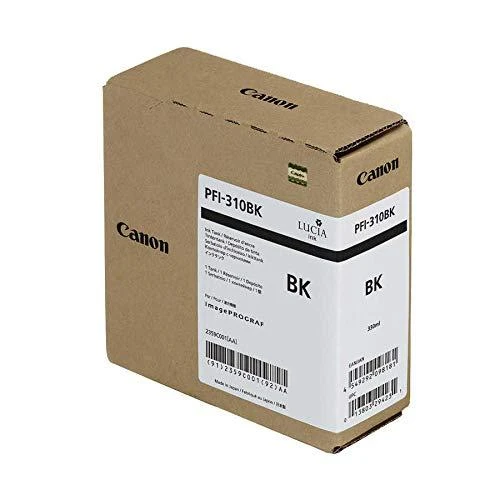 Canon PFI-310BK Originalus Juoda