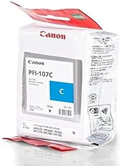 Canon Rašalas PFI107C žalsvai mėlyna | 130ml | iPF68X, 78X