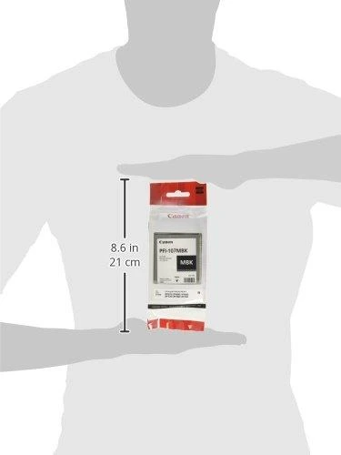 Rašalinė Canon PFI107MBK matte juodas | 130ml | iPF68X, 78X