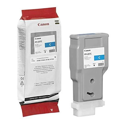 Canon PFI-207 Originalus Žydras 1 vnt