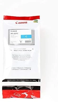 Canon PFI-207 Originalus Žydras 1 vnt