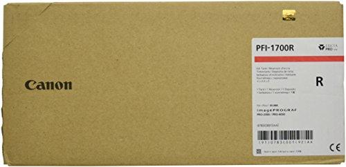 Canon PFI-1700R Originalus Raudona