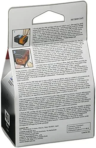 Canon PG-40 | Ink Cartridge | Juodas