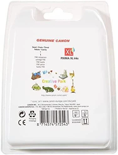 Canon PG-540XL rašalo kasetė, Juodas