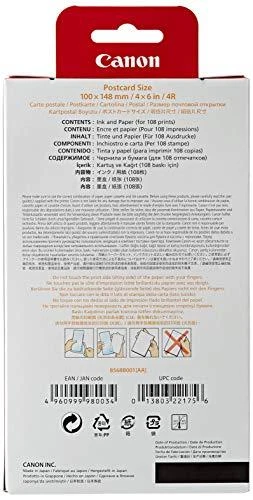 Canon spalvoto rašalo/popieriaus rinkinys SELPHY CP1300 Spausdintuvas | RP-108