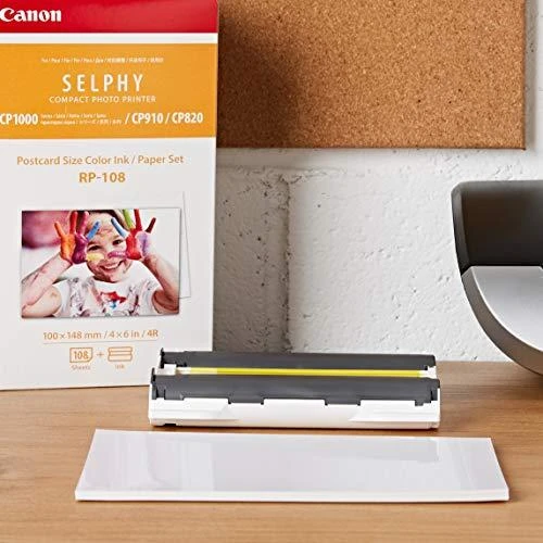 Canon spalvoto rašalo/popieriaus rinkinys SELPHY CP1300 Spausdintuvas | RP-108