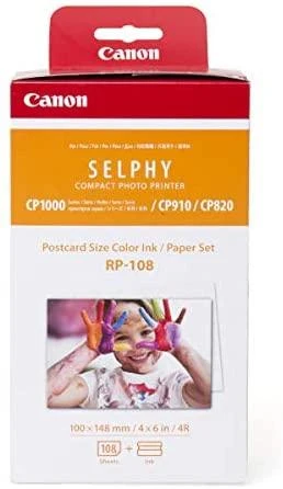 Canon spalvoto rašalo/popieriaus rinkinys SELPHY CP1300 Spausdintuvas | RP-108