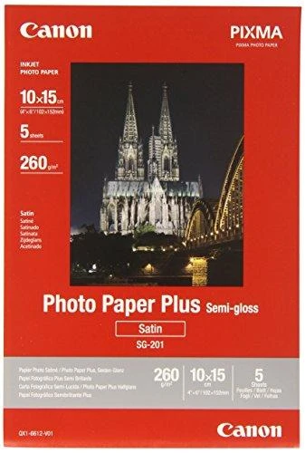 Canon Photo Paper Plus SG-201 fotopopierius