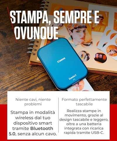 Canon Zoemini 2 foto spausdintuvas (navy)