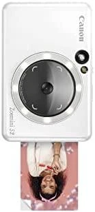 Canon Zoemini S2 mažų nuotraukų spausdintuvas ir fotoaparatas, Perlo baltumo