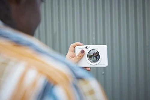 Canon Zoemini S2 mažų nuotraukų spausdintuvas ir fotoaparatas, Perlo baltumo