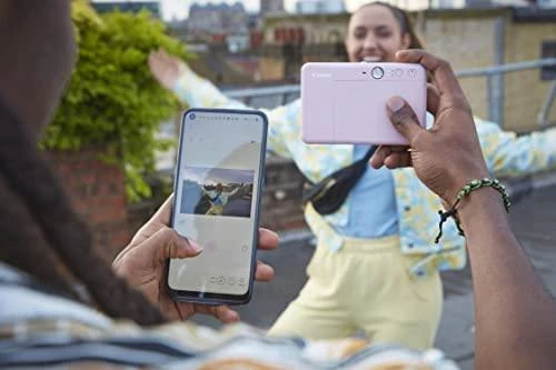 Canon Zoemini S2 mažų nuotraukų spausdintuvas ir fotoaparatas, Rausvo aukso