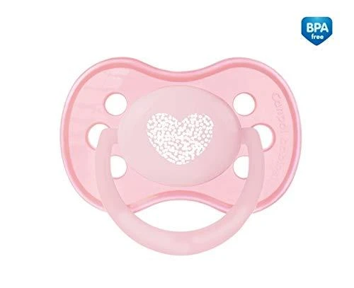 CANPOL BABIES silikoninis apvalus čiulptukas PASTELOVE, 6-18 mėn., 22/423