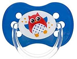 CANPOL BABIES silikoninis simetrinis čiulptukas OWL, 6-18 mėn., 22/569