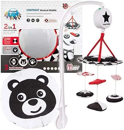 Canpolbabies CANPOL BABIES minkšta muzikinė karuselė, SENSORY TOYS, 68/084