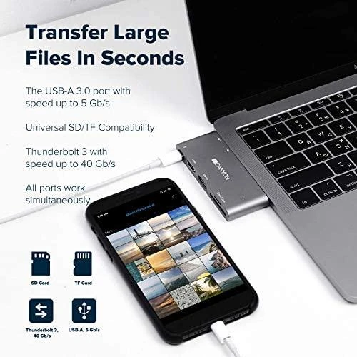 Canyon Thunderbolt 3 docking station 5-in-1 DS-5