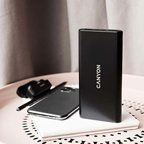 CANYON maitinimo blokas PB-106 10000 mAh juodas