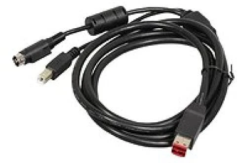 Capture Užfiksavimo kabeliu maitinamas USB Y 24 V, 1,8 m