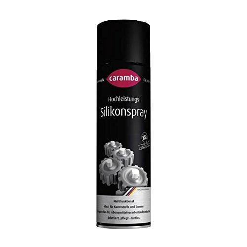 Caramba silikono purškiklis 500ml su krumpliaračių iliustracija