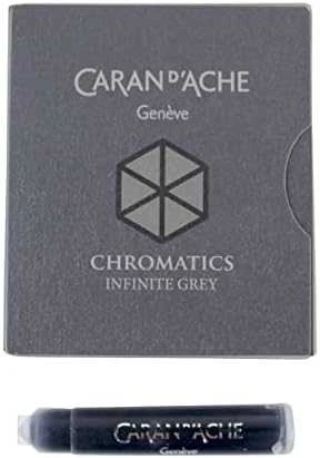 Caran d'Ache Infinite Grey kasetės dėžutė