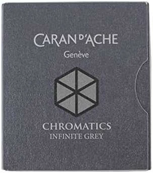 Caran d'Ache Infinite Grey rašalo pakuotė