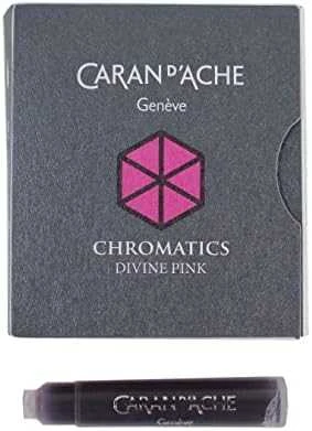Caran d’Ache Chromatics rašalo kasetės pakuotė