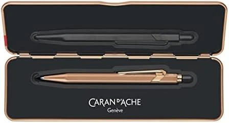Caran d`Arche Długopis CARAN D'ACHE 849 Brut Rose, M, dėžutėje, rožinė złoto