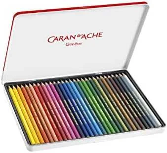 Caran d`Arche CARAN D'ACHE Swisscolor pieštukai, metalinė dėžutė, 30 vnt.