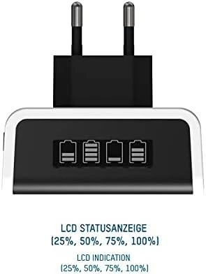 Ansmann Comfort Plus įkroviklis su įsk. 4xAA2100 Akku 1001-0094-01