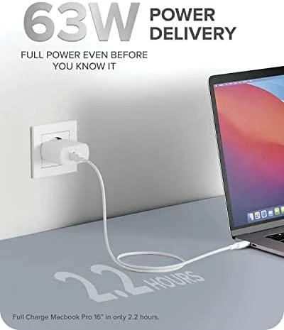 Alogic VCG2X63 2x USB-C 3 A (VCG2X63ES)