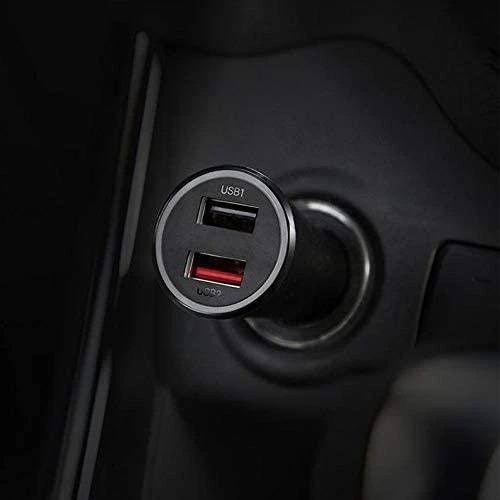 XIAOMI Mi 37W dviejų jungčių automobilinis įkroviklis BAL