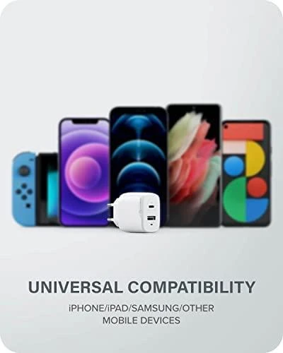 Įkroviklis Alogic Alogic Įkrovimo adapteris USB-C 2x32W baltas
