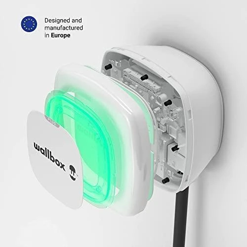 Wallbox | Pulsar Plus elektrinis automobilinis įkroviklis Type 2, 22kW | 22 kW | Wi-Fi, Bluetooth | 5 m | Baltas