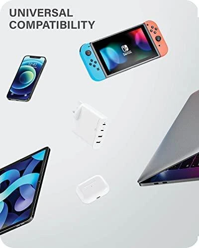 Brūkšnys Alogic WCG4X100 2x USB-A 2x USB-C 5 A (WCG4X100- ES)