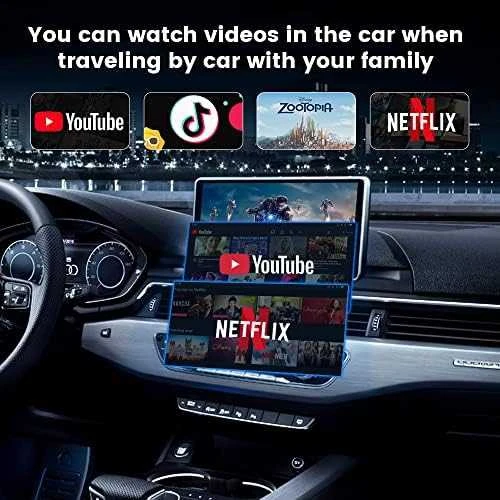 Belaidis adapteris Carlinkit 5.0 2AIR Wireless Adapter Apple CarPlay / Android Auto, Juodas