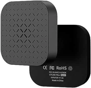 Belaidis adapteris Carlinkit 5.0 2AIR Wireless Adapter Apple CarPlay / Android Auto, Juodas