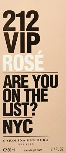 Kvepalai moterims Carolina Herrera 212 VIP Rose EDP, 80 ml