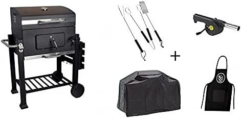Landmann Comfort Basic anglies kepsninė + ketaus grotelės 53x42 cm (11529A)